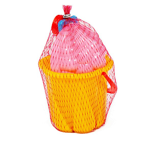 Набор №65: ведро-цветок малое, лопатка малая №3, грабельки малые №3, 1 формочка, артикул 3584 – портал поставщиков НСППО - 6