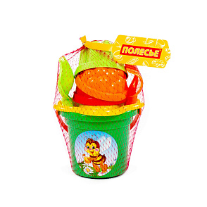 Набор №26: ведро малое, ситечко-цветок, совок №2, грабельки №2, 3 формочки, Артикул 2181 – портал поставщиков НСППО - 7