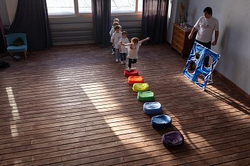 Кочки объемные 7 шт. (набор радуга) в мешке для хранения – портал поставщиков НСППО - 2