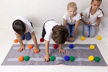 Дорожка с разноцветными камнями – портал поставщиков НСППО - 2