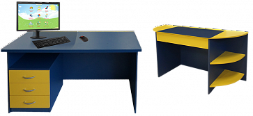 Логопедический стол «Антошка» (2 модуля) – портал поставщиков НСППО - 5