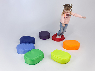 Кочки объемные 7 шт. (набор радуга) в мешке для хранения – портал поставщиков НСППО - 1