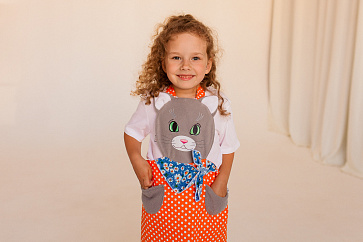 Набор фартуков - Кот, лиса и петух (3 фартука) – портал поставщиков НСППО - 2