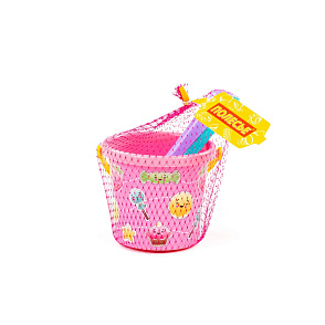 Набор №219: ведро малое с наклейкой, совок №2, грабельки №2, артикул 0511 – портал поставщиков НСППО - 3