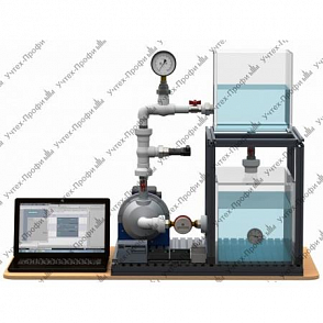 Типовой комплект учебного оборудования "Системы автоматического управления технологических параметров", исполнение настольное с ноутбуком – портал поставщиков НСППО - 1