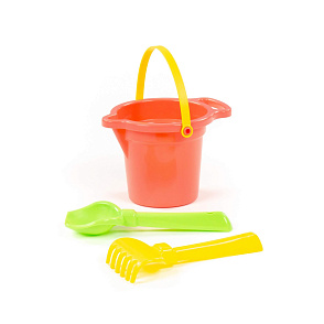 Набор №148: ведро малое с носиком, совок №2, грабельки №2, артикул 2968 – портал поставщиков НСППО - 5