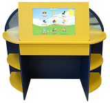 Логопедический стол «Антошка» (2 модуля)