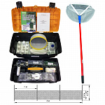 Набор для гидробиологических исследований с сачком СГС и сетью