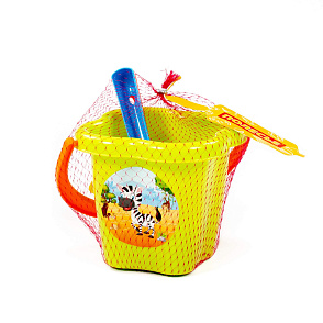 Набор №24: ведро-цветок среднее, совок №2, грабельки №2, Артикул 2167 – портал поставщиков НСППО - 6