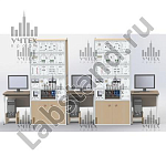 Типовой комплект учебного оборудования "Интеллектуальные электрические сети", исполнение стендовое компьютерное