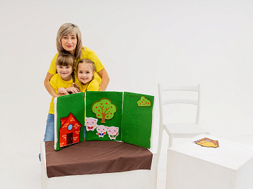 Кукольный театр планшет с игровыми полями, со стендовым театром (сказка Три поросенка) – портал поставщиков НСППО - 4