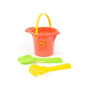 Набор №148: ведро малое с носиком, совок №2, грабельки №2, артикул 2968 – портал поставщиков НСППО - 4