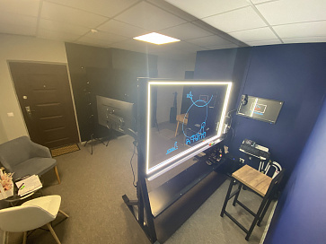 Прозрачная видео доска двумя подсветками 110x174 см для съемки онлайн уроков и прямых эфиров, вебинаров – портал поставщиков НСППО - 8