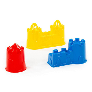 Формочки (замок мост + замок башня + замок стена с двумя башнями), артикул 37251 – портал поставщиков НСППО - 5