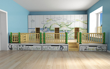 Многофункциональный трансформируемый комплекс для групп дошкольных учреждений «Гараж» – портал поставщиков НСППО - 3