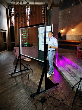 Прозрачная доска 100x150 см для записи онлайн уроков и вебинаров и использования, как флип-чарт – портал поставщиков НСППО - 2