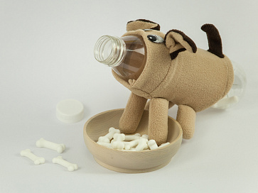 Аксессуары к игре "Покорми питомца" в полотняном мешочке: косточка 20 штук – портал поставщиков НСППО - 2