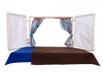 Кукольный театр настольный с игровым полем, подставками и сказкой «Заюшкина избушка» для стендового – портал поставщиков НСППО - 2