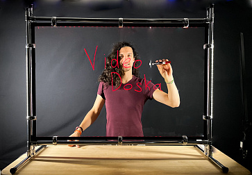 Прозрачная видео доска 120x80 см для записи онлайн-уроков и вебинаров и использования как флип-чарт – портал поставщиков НСППО - 2