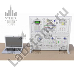 Типовой комплект учебного оборудования "Микропроцессорные системы управления электроприводов", исполнение настольное с ноутбуком