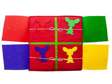 Красный квадрат "Разноцветные окошки" – портал поставщиков НСППО - 3